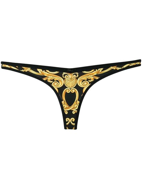 versace thong bikini.